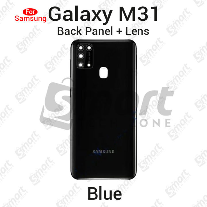 Samsung%20Galaxy%20M31%20Back%20Housing%20Frame%20/%20Back%20Panel%20/%20Backshell%20/%20Without%20Camera%20Glass%20Replacement%20Spare%20Parts%20-%20Image%206