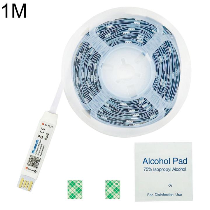 Bedroom LED 5050 RGB Color Changing Remote Controller Flexible Light ...