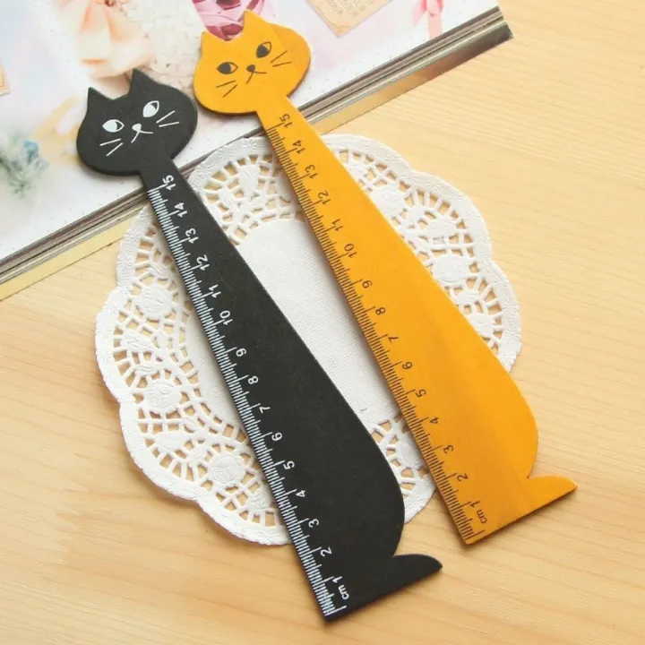 Practical%201PC%20for%20School%20Office%20Home%20Cute%20Cartoon%20Cat%20Household%20Drawing%20Ruler%20Student%20Tools%20Sewing%20Ruler%20Straight%20Ruler%20-%20Image%203