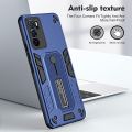 For OPPO A16 / OPPO A16S Luxury Invisible Bracket Case Shockproof Finger Ring Buckle Holder Phone Case For Oppo A16 Back Cover.