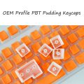 OEM Profile PBT Keycaps 108 Keys Pudding Keycap For Cherry MX Switch Mechanical Keyboard RGB Gamer backlit Key Caps Custom DIY.