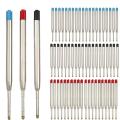 5/10/20pcs L:3.9 In Ballpoint Pen Refills for Parker Pens Medium Point blue red Black Ink Rods for Writing Office Stationery. 