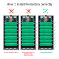 21x18650 Battery Power Bank Case Charger Box Holder Super Headlights Detachable DIY Mobile Power kit Charging Bank Shell.