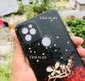 Ladies Cover For Symphony Z42 / Symphony Z42 PRO Back Cover Soft Phone Case For Symphony Z42 Flower Glitter Bling Soft Full Stars Phone Case.
