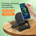 30W Qi Wireless Charger Stand For iPhone 13 12 11 X Pro Max Mini Induction Fast Wireless Charging Pad For Samsung s8 s9 s10 note.