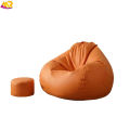 Without bean (Cover + Footrest ) Premium Quality Best Selling Comfortable Soft Modern Design Waterproof Faux Leather Sofa for Living Room Bedroom Balcony Furniture.