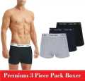 3 Piece Cotton Boxer Underwear Set For Men - Enjoy Unparalleled Comfort Throughout The Day Three-Piece Boxer Set - The Ultimate Choice.
