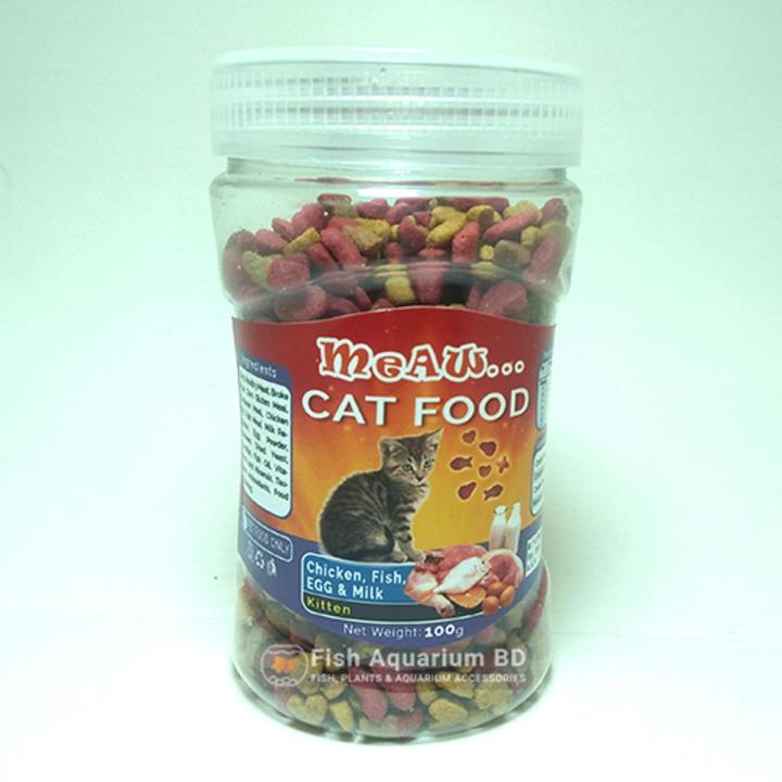 Kitten Dry Cat Food Chicken Fish Egg Milk Flavour 100gm Daraz .bd