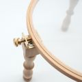 Adjustable Portable Wooden Embroidery Hoop Stand Set Stand Needlework Frame Rack Desktop Embroidery Stand. 