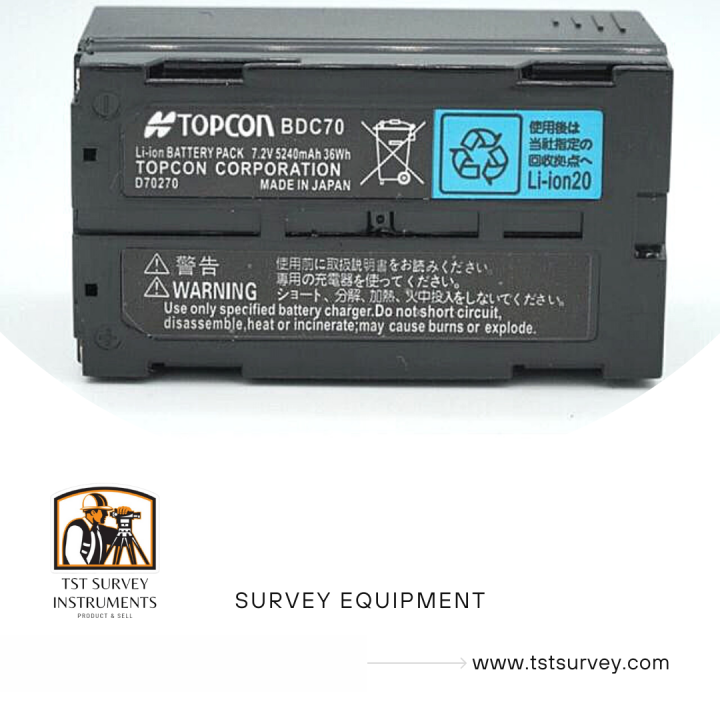 BDC70 SOKKIA/TOPCON BATTERY FOR TOTAL STATION