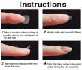 24 pcs Nail Glue Stickers/Fake Nails Art. 