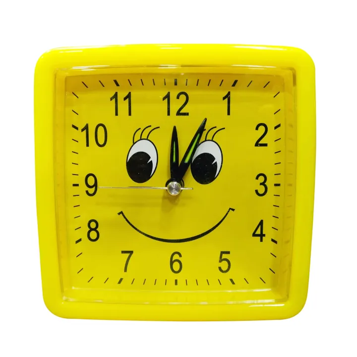 Yellow%20Table%20Alarm%20Clock%20with%20Clear%20Sound%20Durable%20Plastic%20Battery%20Operated%20Modern%20Design%20-%20Image%202