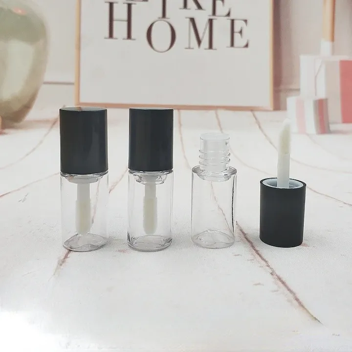 12pcs/set 3ml DIY Mini Lip Balm Tube with Cap Empty Lipstick Bottle Lipgloss Tube Cosmetic Sample Refillable Bottles Wholesale