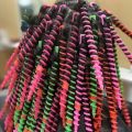 【NEW】 22Pcs Spiral Plastic Perm Stick Women Magic Curly Hair Roller Cold Perm Bar Hair Curler Barber Professional Hairdressing Tool. 