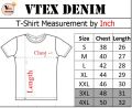 MEN'S COTTON T-SHIRT ASHES FIVE COLOR. 