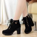 Imported and Premium High Heels Korean Edition Women's Shoes with Trendy Fashion. 