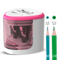 Study Manual Auto Automatic Drawing Pencil Pen Sharpener Electric Switch Pencil Sharpener Stationery Home Office School Supply.