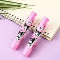 New Sanrio Press Pencil Eraser Cute Cartoon Kuromi Eraser Creative Stationery School Learning Office Supplies Children's Giftscosplay. 