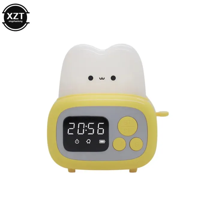 Cute%20Bread%20Maker%20Alarm%20Clock%20Sleeping%20Timing%20USB%20Rechargeable%20Lamp%20Bedside%20Table%20Desk%20Alarm%20Clock%20Birthday%20Holiday%20Children%20Gift%20-%20Image%205