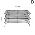 Stainless Steel Non Stick Wire Grid Tray Cake Baking Cooling Rack Oven Shelf Dounp. 
