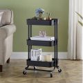 Kitchen Trolley 3 Tier Multi-function Trolley Storage Trolley.