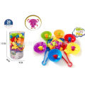 Early education soft rubber suction cups, animal rainbow counting, color and shape classification, STEM puzzle children's toys. 