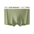 Men's Combed Cotton Contrast Color Underwear Skin-Friendly Breathable Comfortable Autumn and Winter Pure Cotton Boxer Brief Seamless Boxer Shorts. 