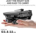 E88 Pro Dual Camera Dual Battery Folding Drone with WiFi App Control - 3.7V 1800mAh Battery.