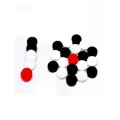 Carrom Coin with Striker (9 White & 9 Black & 1 Striker) Multicolor.