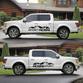 LI 1 pair Mountain Pattern Car Stickers Body Styling Decorative Decals Exterior Accessories D-1673. 