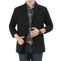 Men's Cotton Suit Jacket Multi-Pocket Work Pants Leisure Suit Middle-Aged Loose plus Size Spring and Autumn Fat Jacket for Men.