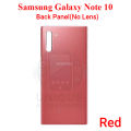 Samsung Galaxy Note 10 10 Plus Back Panel/Backshell/ Casing + With Camera Lens +  Without Side Buttons With Logo-All Colors Available. 