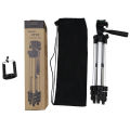 3110/3210 Aluminum Alloy Four Section Tripod Telescopic 1.1m Card Player DV Camera Projector Bracket. 