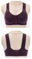 Printed Maternity Bra with Front Button Comfortable Silk Undergarment for Women.