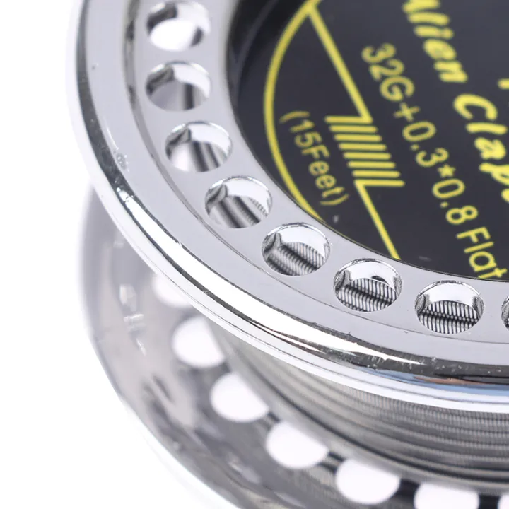 Flat%20Alien%20Clapton%20Wire%2032GA%2015%20Feet%20DIY%20Coil%20for%20RDA%20RBA%20Rebuildable%20Heating%20-%20Image%204