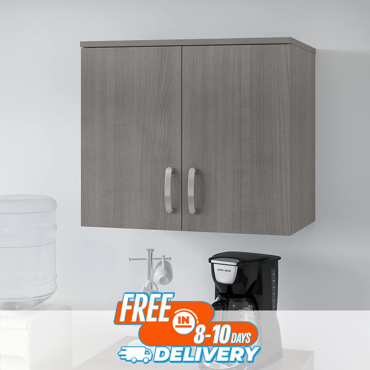 Nahid Furniture Universal 24x28-inch Wall Cabinet with Doors and 2 Shelves, Medicine Store Cabinet ,Kitchen Cabinet Wall Mounted with 2 Doors and Shelves