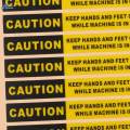 Fitness Equipment Caution Stickers Decals Warning Stickers for Indoor Gym Strength Training Workout. 