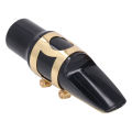Portable Alto Saxophone Mouthpiece Kit with Sax Mouthpiece Cap & Clip & Reed US. 