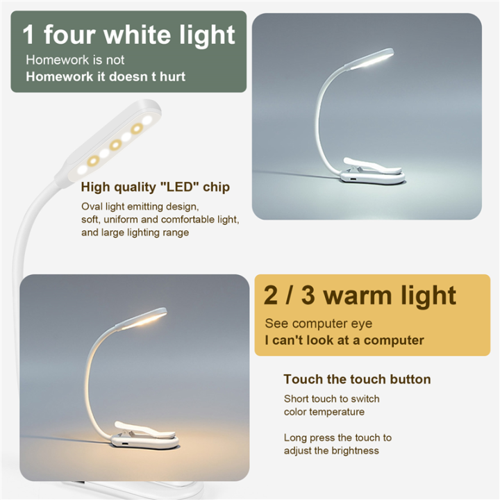 Book%20Light,%20Reading%20Light%20with%203%20Colors,%20Book%20Light%20for%20Reading%20in%20Bed%20Rechargeable%20Reading%20Lights%20for%20Books%20White%202Pcs%20-%20Image%205