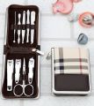 9 pcs Carbon Steel Nail Clippers Set Professional Scissors Suit With Box Trimmer Grooming Manicure Cutter Kits For Nail Tools.