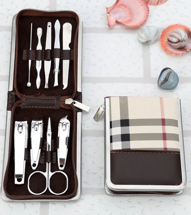 9%20pcs%20Carbon%20Steel%20Nail%20Clippers%20Set%20Professional%20Scissors%20Suit%20With%20Box%20Trimmer%20Grooming%20Manicure%20Cutter%20Kits%20For%20Nail%20Tools%20-%20Image%203