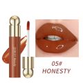 QIBEST Red Plump Lip Tint Liquid Lipstick / Jelly Mirror WaterLight Moisturizing Lip Glaze / Natural Beauty Doodle Lip Makeup / Waterproof Long Lasting Non-stick Cup Lip Gloss. 