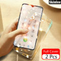 2 Pcs for Realme Note 50 Screen Protector Tempered Glass Transparent Clear Screen Glass Film Casing for Realme Note 50 Back Cover No Black Edges. 