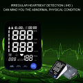 BSMI Blood Pressure Monitor Upper Arm Automatic Tonometer Digital BP Machine Heart Rate Pulse Monitor with Large Cuff for Medical. 