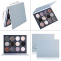 DE'LANCI Node Black Eyeshadow Palette Smokey Pigmented ​Matte Glitter for Eyes Pigment Make up Pallet Cute Small Long-Lasting. 