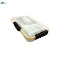 Fishing Tackle Box, Sun Protection Waterproof Tray, Thicker Floating Airtight Stowaway with Adjustable Dividers for Freshwater Saltwater Storage Box. 