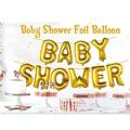 Baby Shower Foil Balloon Banner for Baby Shower Supplies Decorations baby girl baby boy- Pack of 1.