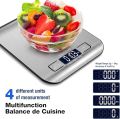 Kitchen Scale Stainless Steel Digital 10kg High Precision Food Weighing Machine. 