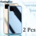 2PCS for Realme C15 case Soft Transparent Full Protection clear Phone Cover Realme C15 Phone case. 