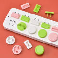 10 Pcs (5 Pcs 2 Pin 5pcs 3 Pin)Child Safety Protection Socket Plug Protector Baby Electric Shock Protection Power Supply Cover Anti-Electric with Hidden Pull Handle Outlet Covers. 